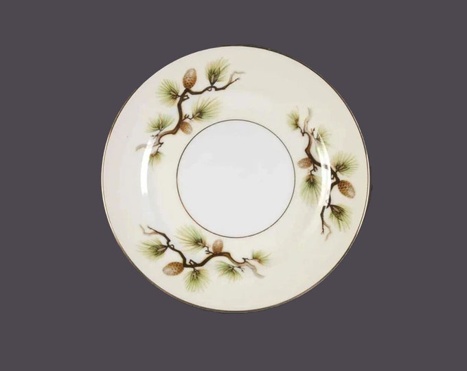 Narumi Shasta Pine Cream 5012 bread plate made in Japan.