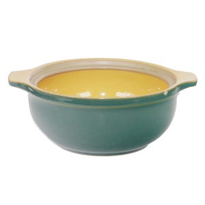 Vintage Denby Spice lugged stoneware casserole dish. England. Flaws.