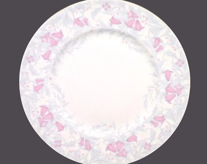 Vintage Minton The Debutante Bone China Dinner Plate: England. No gold verge.