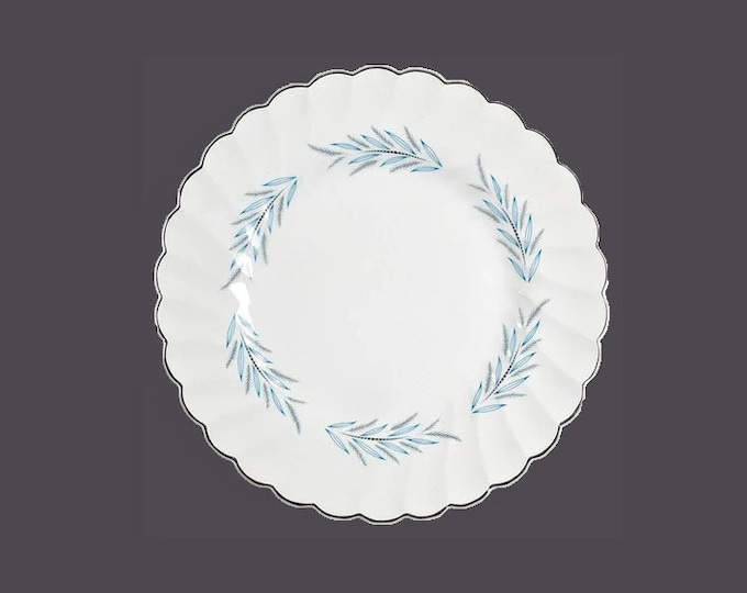 Myott Melody L611 salad plate. China-Lyke Fine White ironstone made in England. Sold individually.