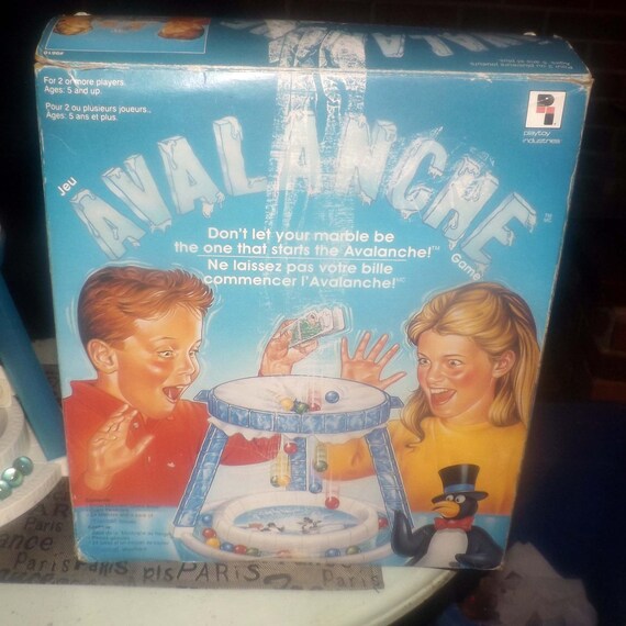 Vintage 1990 Avalanche Thin Ice Board Game Published By Etsy