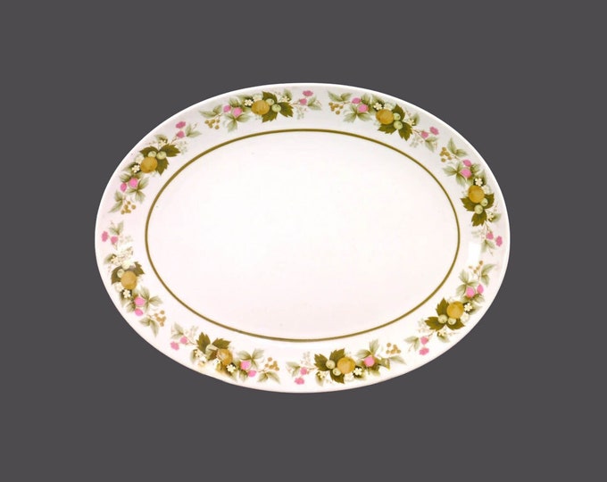 Mikasa Sumay 5741 oval meat or large vegetable serving platter made in Japan.