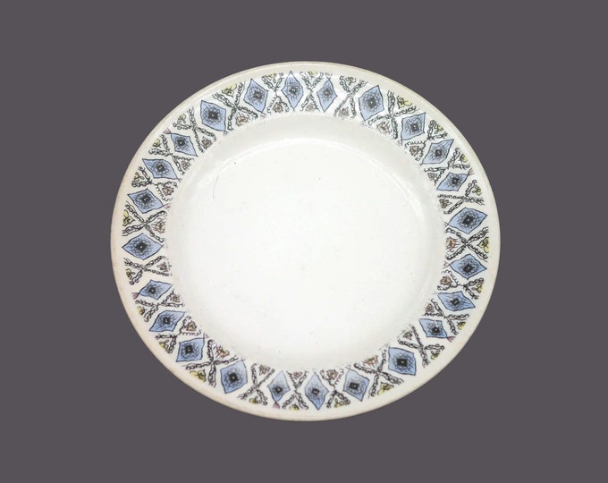 Wedgwood Mosaic bread, dessert plate made in England.