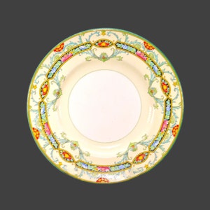 Royal Worcester Madresfield bone china dinner plate made in England. Signed, numbered.