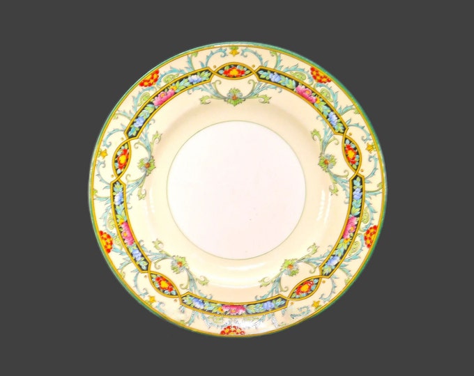 Royal Worcester Madresfield bone china dinner plate made in England. Signed, numbered.