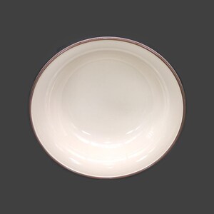 Vintage Nancy Calhoun Floral round stoneware serving bowl. Images Pacifica Designs Japan.