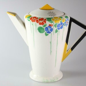 Shelley Art-deco (1930) 11757 Teapot With Lid Made in
