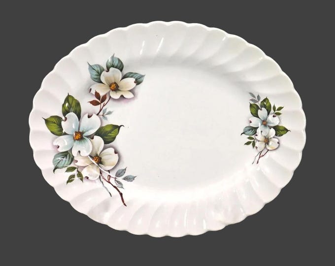 Myott Dogwood oval platter made in England.