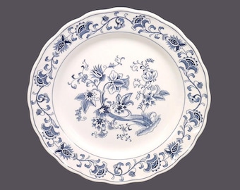 Vintage Nikko Ming Tree dinner plate. Nikko Double Phoenix porcelain made in Japan.