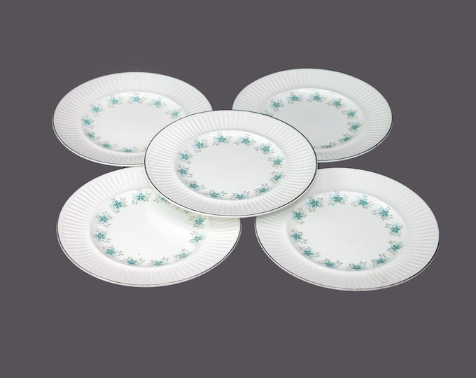 Vintage Sovereign Potters Silverdale bread plates. 5 plates.