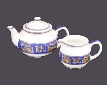 Tetley Teas Zweitasse | Tea-for-Two Teekanne mit passendem Milchkännchen aus England von Kilncraft.