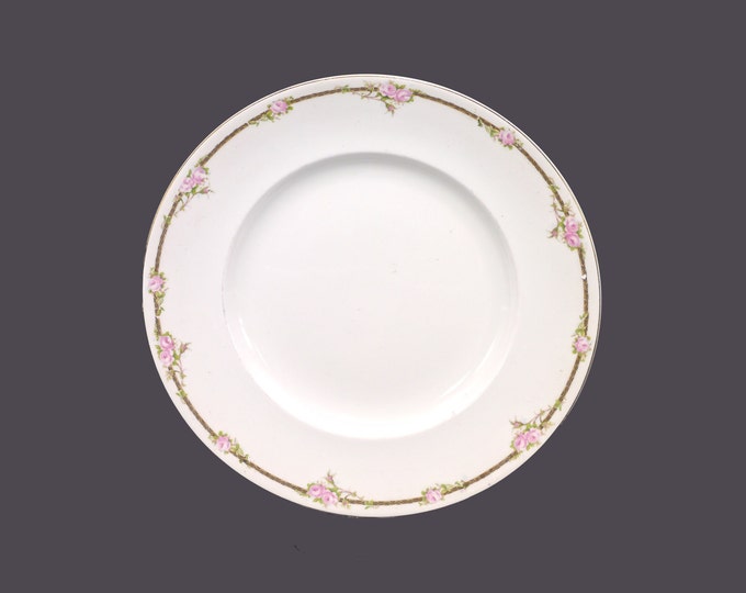 Antique Edwardian Age Johnson Brothers JB467 dinner plate made in England. Sold individually.