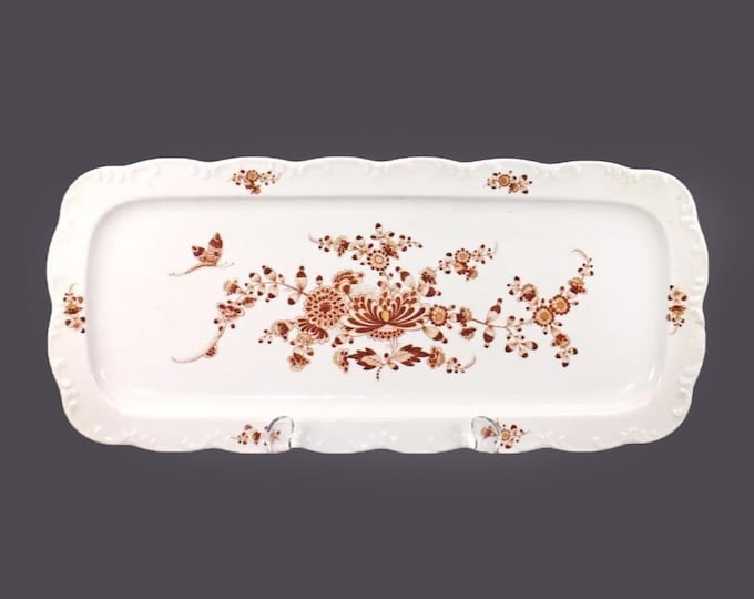 Vintage Rosenthal Parnass Tray: Classic Rose, German Porcelain