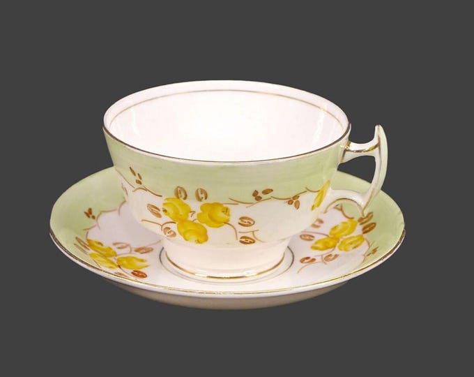 Vintage Phoenix Bone China Cup and Saucer Set: Thomas Forester & Sons, England