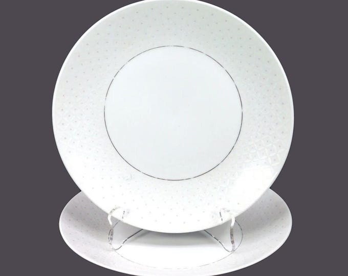 Pair of Rosenthal Crown Jewel salad plates made in Germany.