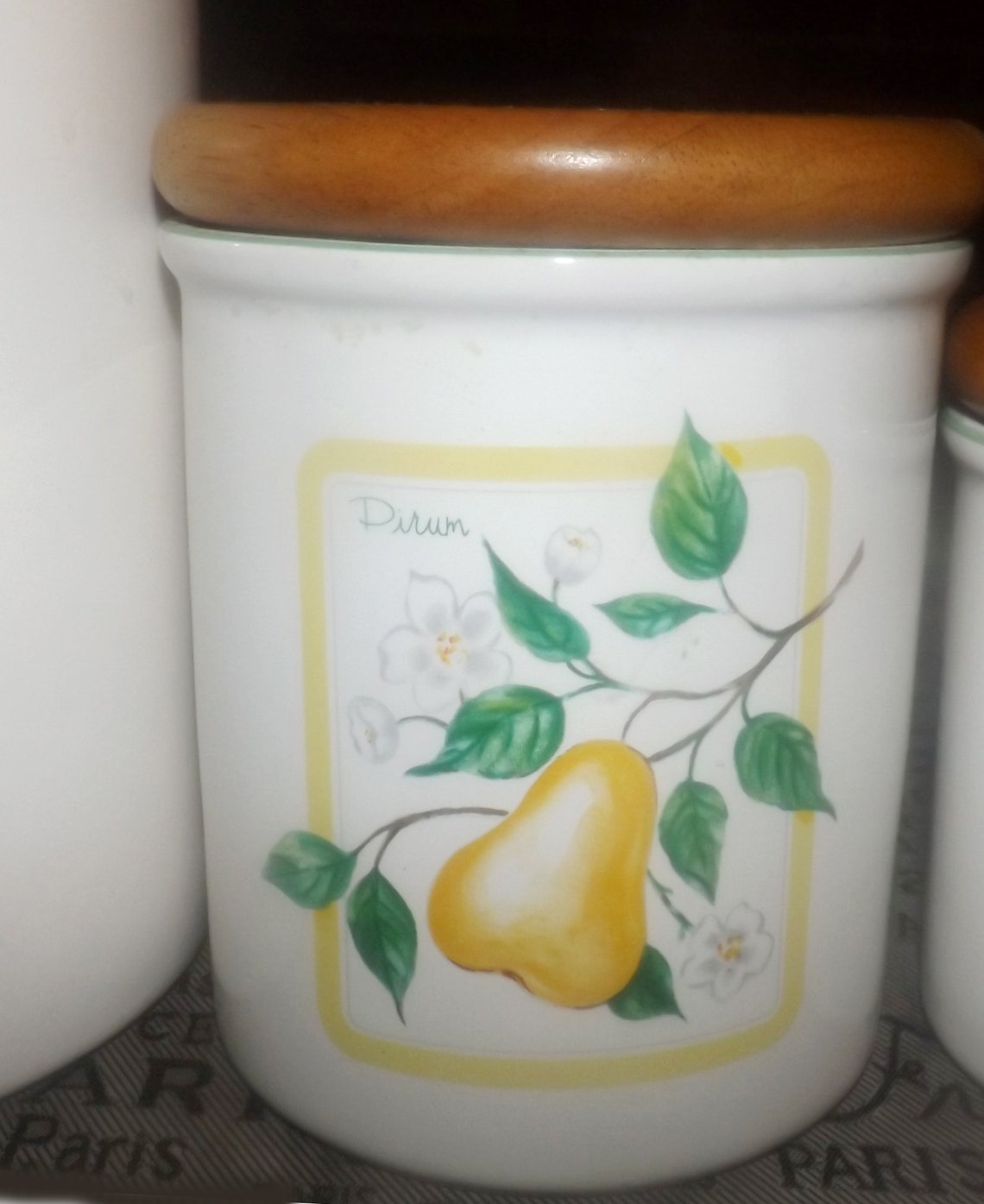 Conjunto de cuatro botes de frutas Himark vintage década de | Etsy