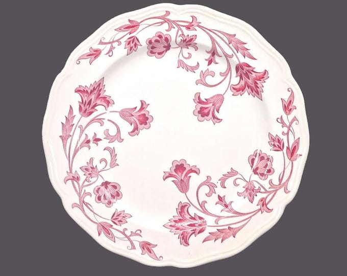 Royal Staffordshire | J&G Meakin Windsong Red dinner plate made in England.