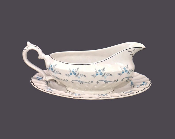 Myott Trousseau gravy boat and under-plate made in England.