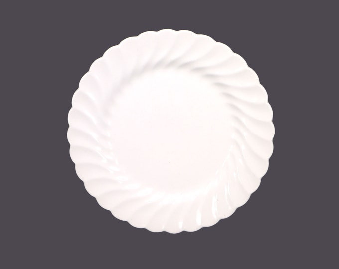Johnson Brothers Regency White Chef's favorite all-white bread plate made in England. Sold individually.