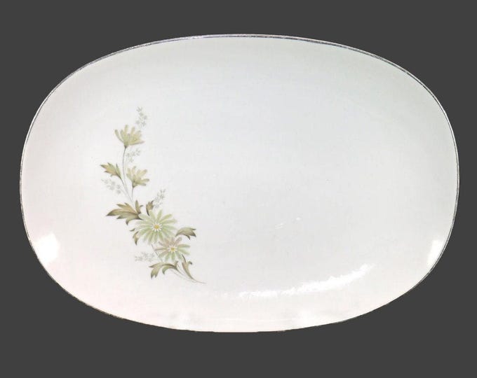Noritake Soroya 6853 oval platter made in Japan.