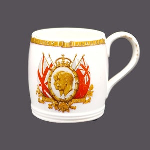 Vintage 1935 King George V Silver Jubilee Mug - John Maddock England