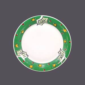 Gibson Designs Christmas Treasures dinner plate. Sold individually.