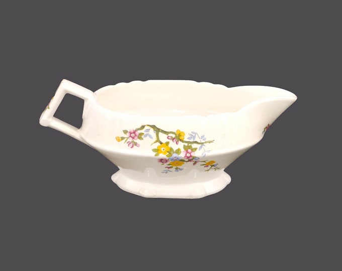 Myott Yvonne gravy boat only made in England. Flaws (see below).