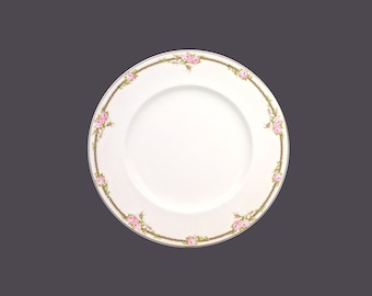 Assiette à salade ancienne JB467 de Johnson Brothers d'époque Art nouveau. Pierre de fer Pareek fabriquée en Angleterre.