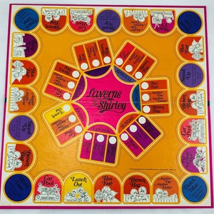 Laverne & Shirley board game by Parker Brothers. Complete. image 3