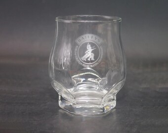 Bailey's Irish Cream World & European Figure Skating Championships glass from the Edmonton, Alberta event in 1996.
