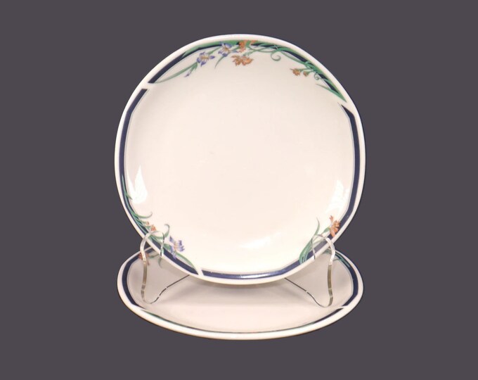 Pair of Royal Doulton Juno bread plates made in England.