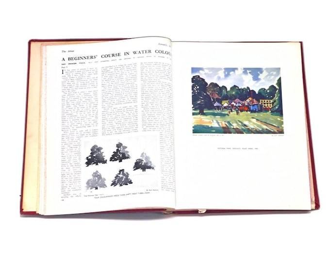 MCM The Artist 1944 Annual Compendium. Instruction to the Arts. The Artist Publishing London, UK.