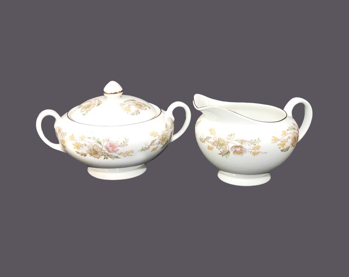 Johnson Brothers | Sovereign Potters Washington CS104-62 creamer and covered sugar bowl set.