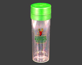 Alexander Keith's India Pale Ale plastic beer infuser. Screw-on cap, internal strainer. Gift for him. Gift for dad.