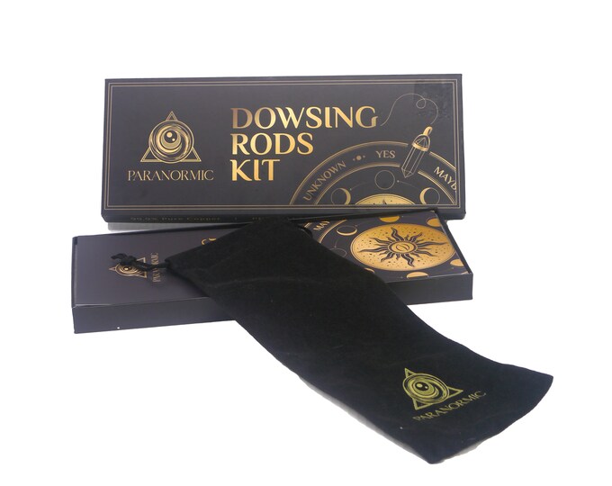 Pure Copper Dowsing Rods Kit. NIB.