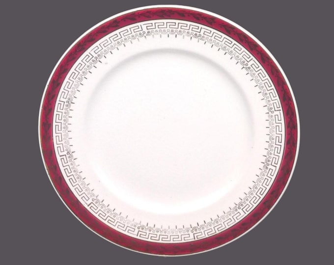 Vintage North Staffordshire Pottery NOS1 Royalty salad plate made in England.