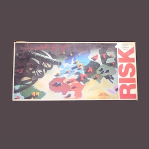 Vintage Risk Board Game. Parker Brothers 1975. Complete.
