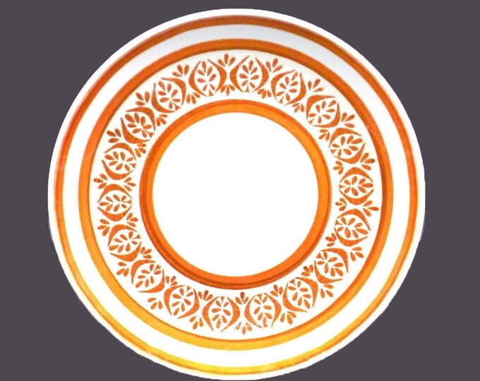 Retro Royal China Cavalier dinner plate made in the USA. Similar to Casablanca.