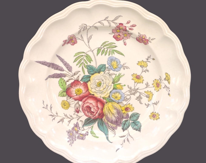 Vintage Spode Gainsborough large dinner plate made in England.