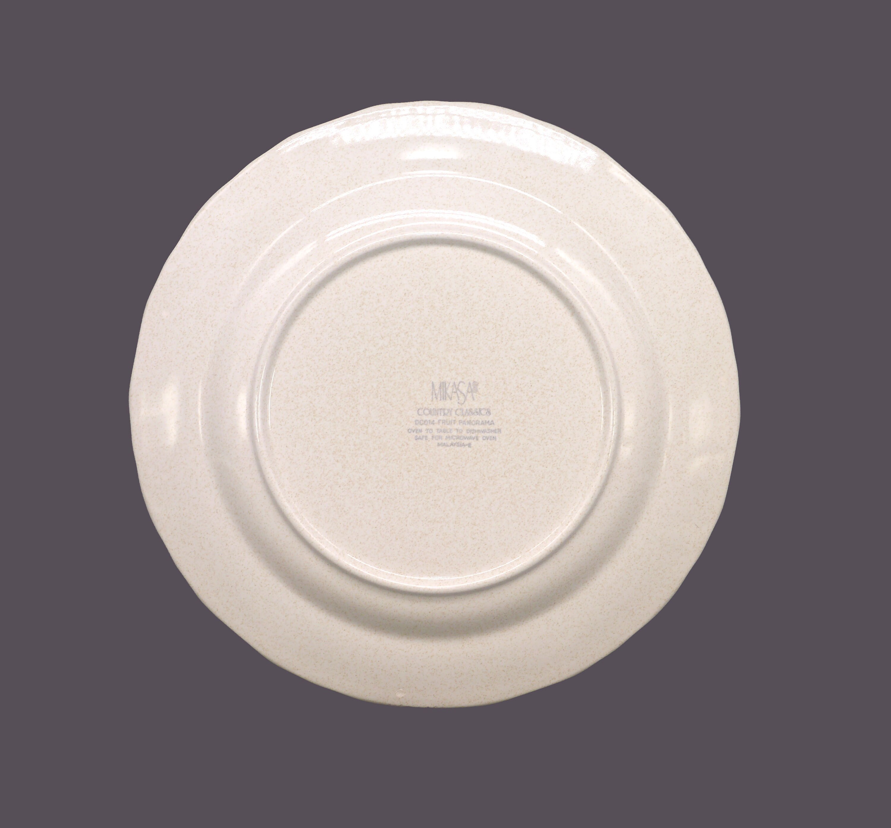 Vintage Mikasa Fruit Panorama Dinner Plate: Country Classics