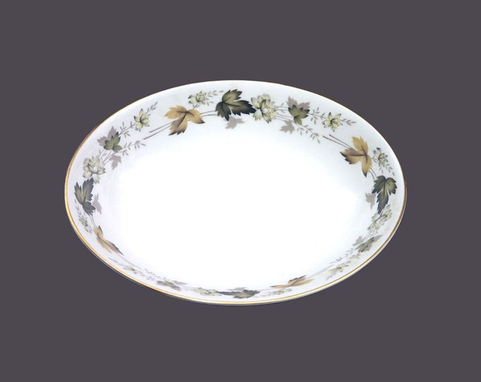 Royal Doulton Larchmont TC1019 oval vegetable serving bowl made in England. Minor flaw (see below).