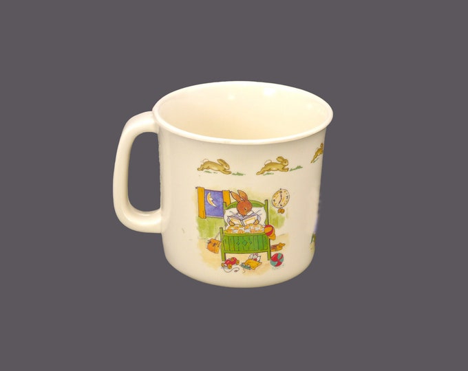 Royal Doulton Bunnykins melamine handled child's baby's cup. Great baby gift, baby shower add-on gift.