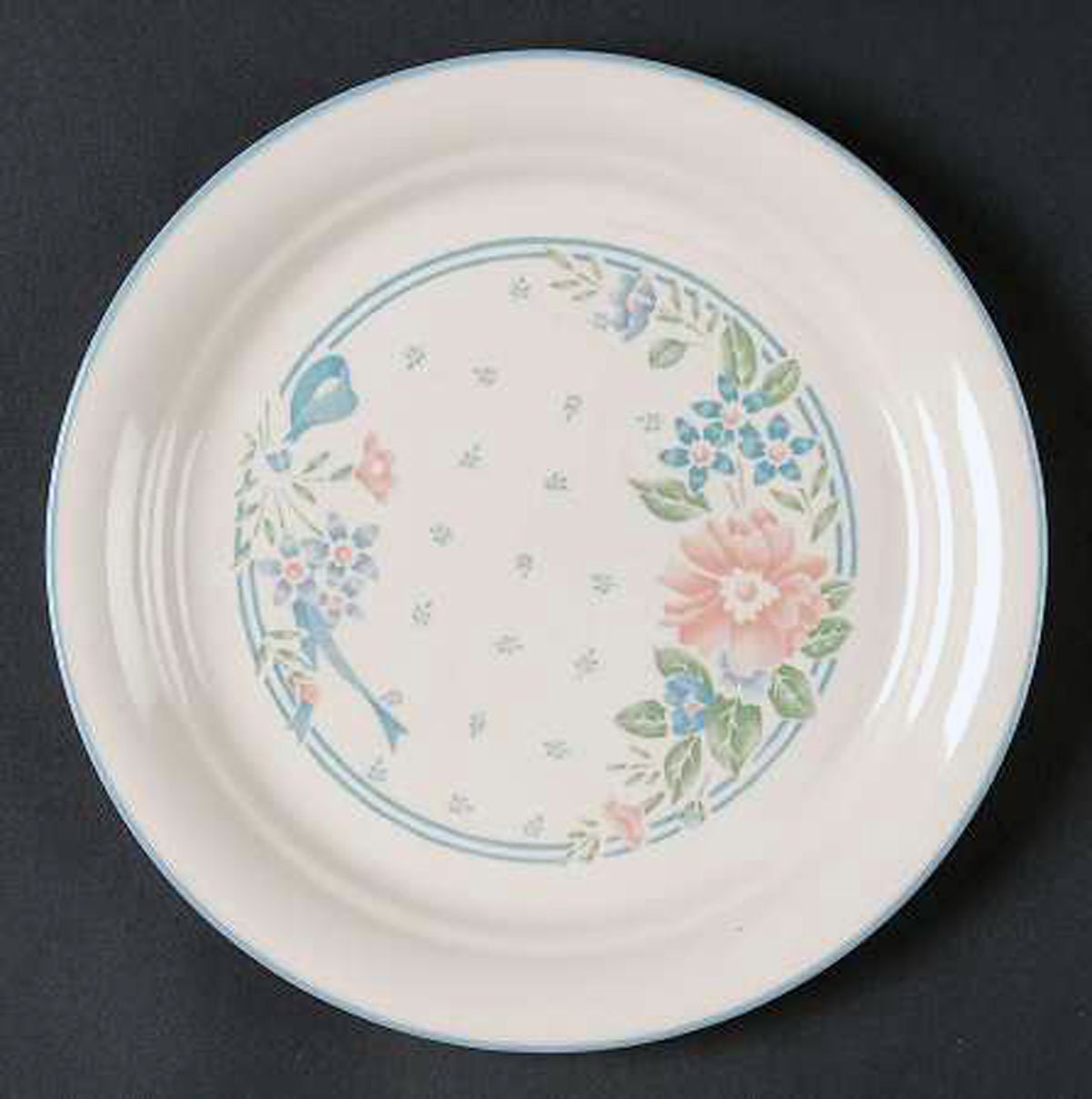 Pair of vintage Corelle Corning Corningware Symphony salad or side