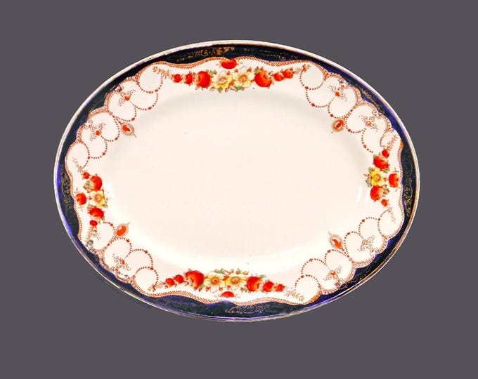 Myott Rosemary oval platter made in England.