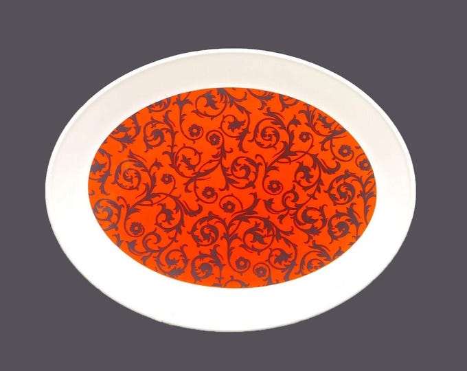 Retro vintage Johnson Brothers Madrid oval platter made in England.