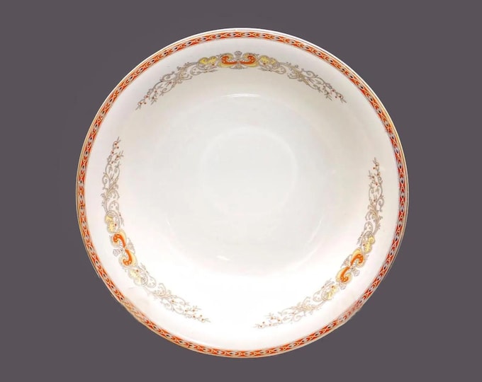 Vintage John Maddock Kingsley round serving bowl made in England. Flaws.