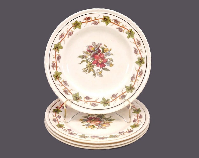 Antique Crown Ducal Riviera bread plates made in England. Choose quantity below.