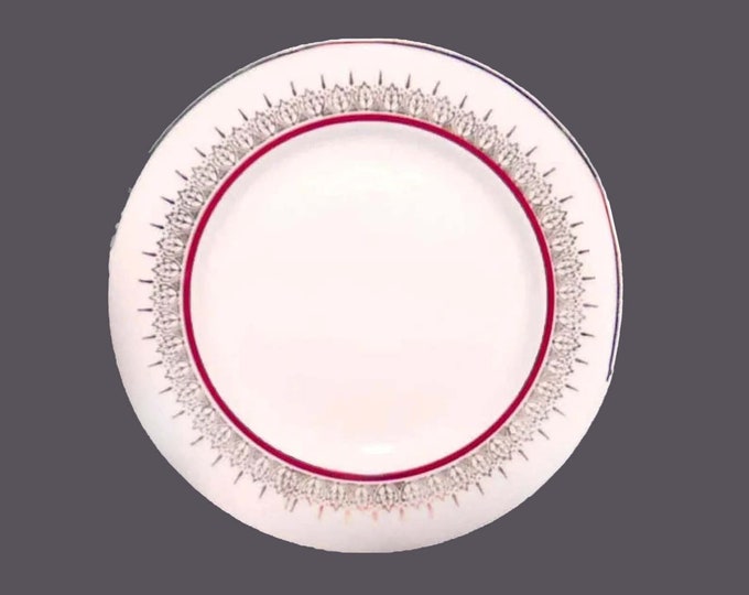 Alfred Meakin Montcalm | MEA349 bread, dessert plate. Glo-White ironstone made in England. Sold individually.