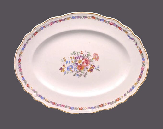 Antique Johnson Brothers Marlow (older) oval platter made in England.