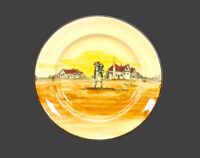 Arthur J. Wilkinson | Royal Staffordshire Pottery London Cries salad plate made in England. Choice of pattern.